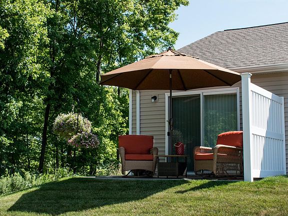 Personal patio for grilling and chilling!