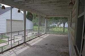 Screened porch
