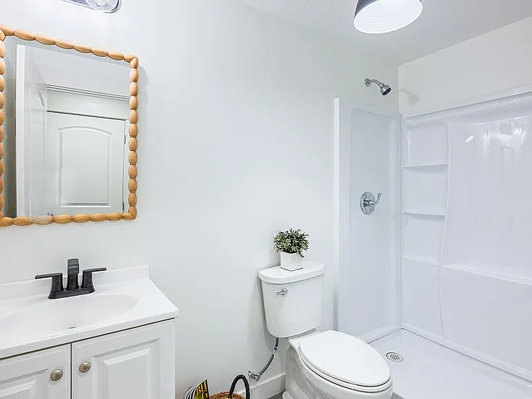 Full basement bathroom