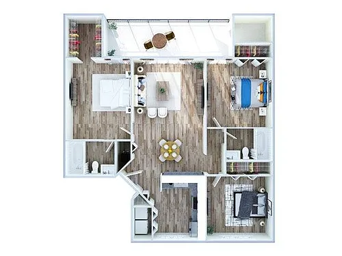 Floor plan Flamingo