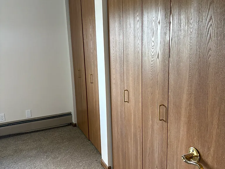 closets in the bedroom