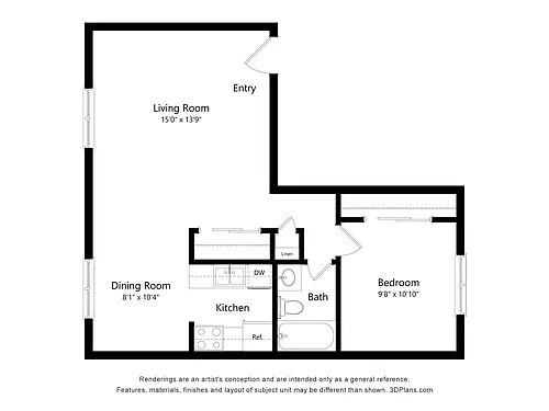 Floor plan A1