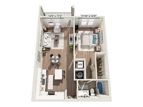 Floor plan A22