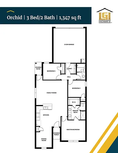Floor plan Orchid