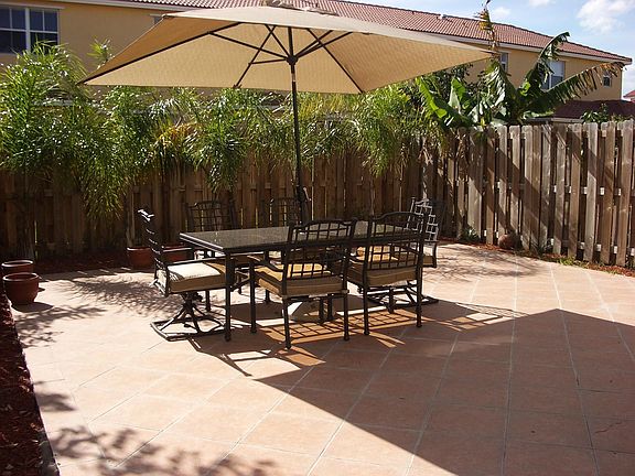 Tiled Patio