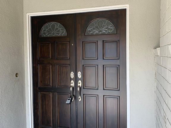 Doube front doors