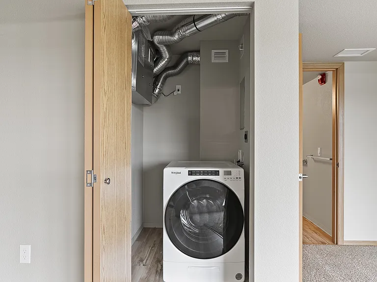 1 Bed ADA Washer Dryer Combo