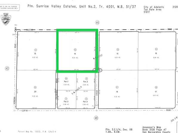 0 Cactus Rd Lot 14, Adelanto, CA 92301