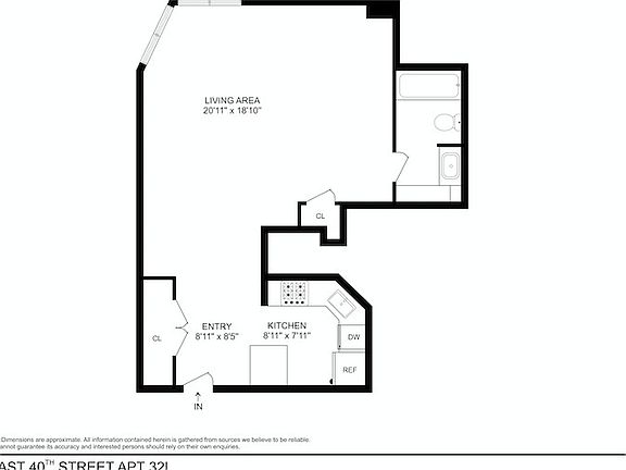 2nd image of 300 E 40th St APT 32L