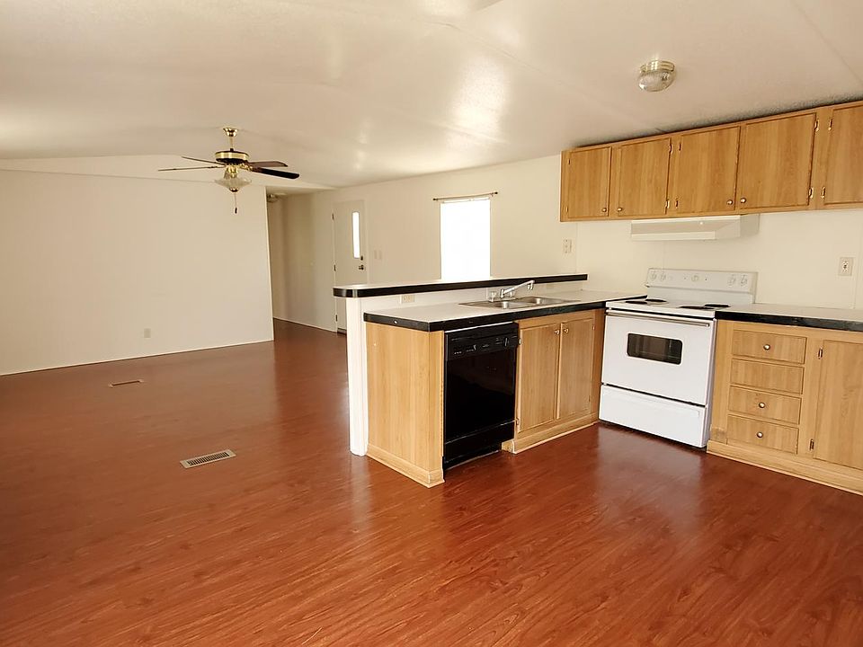 Kitchen and living room