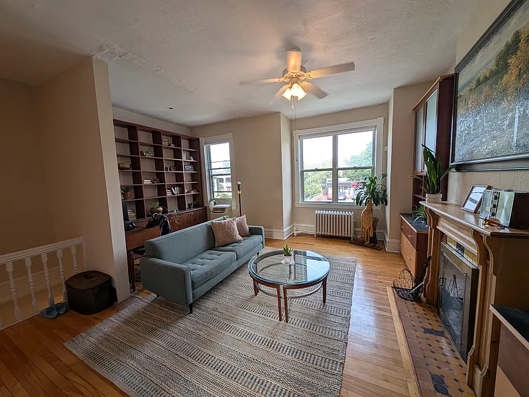 living room, from dining area