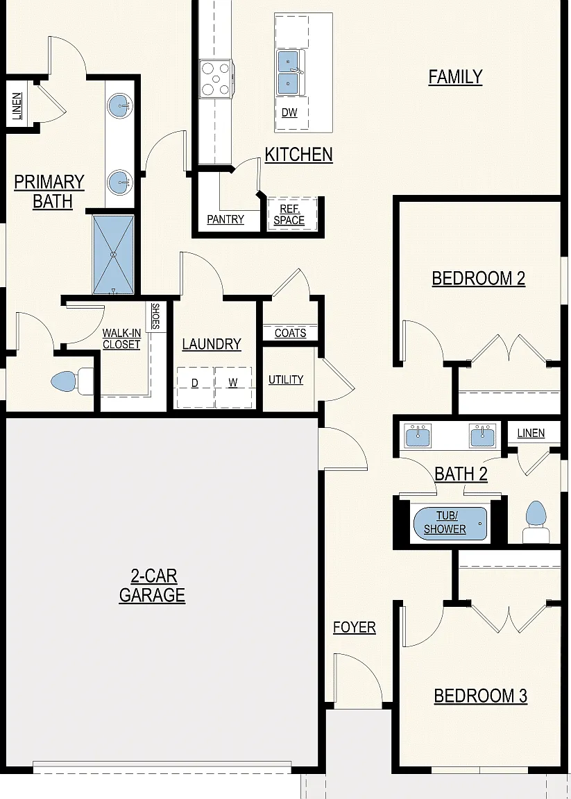 3 bed, 2.0 bath, 1452 sqft, $2,195 — Photo 2