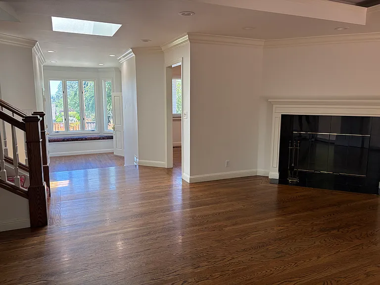 Entry and living room