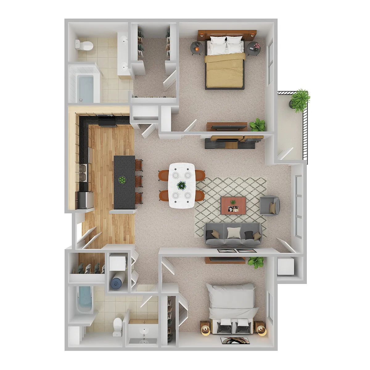 Floor plan Como B