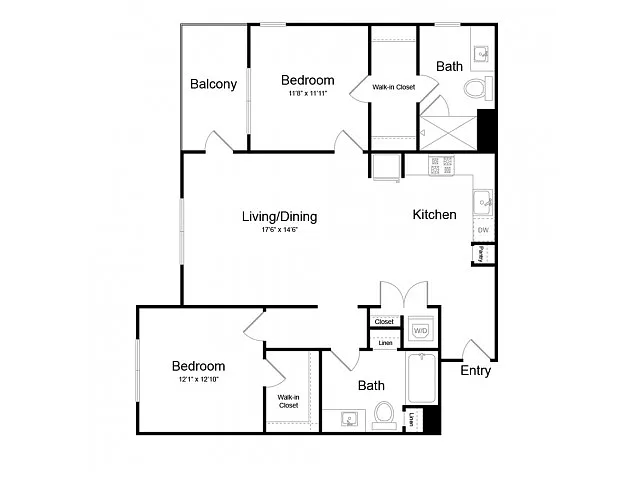 Floor plan B3
