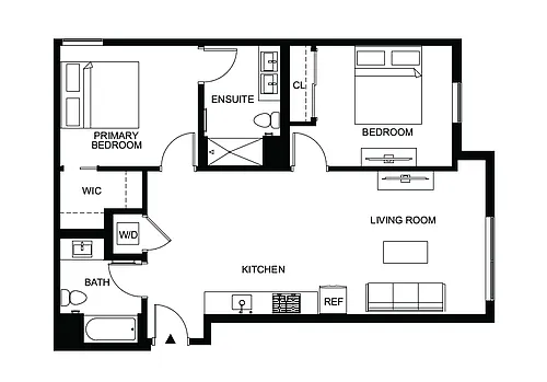 Floor plan B03