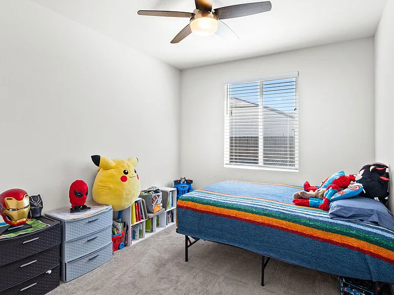 generously sized upstairs 5th Bedroom
