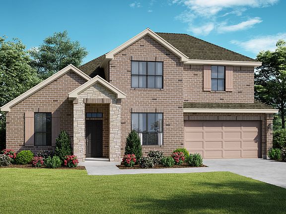 Sage - Elevation B with Stone