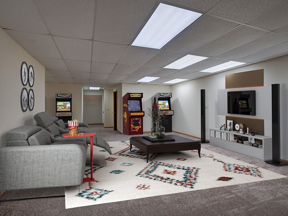 Similar unit; virtually staged. Basement
