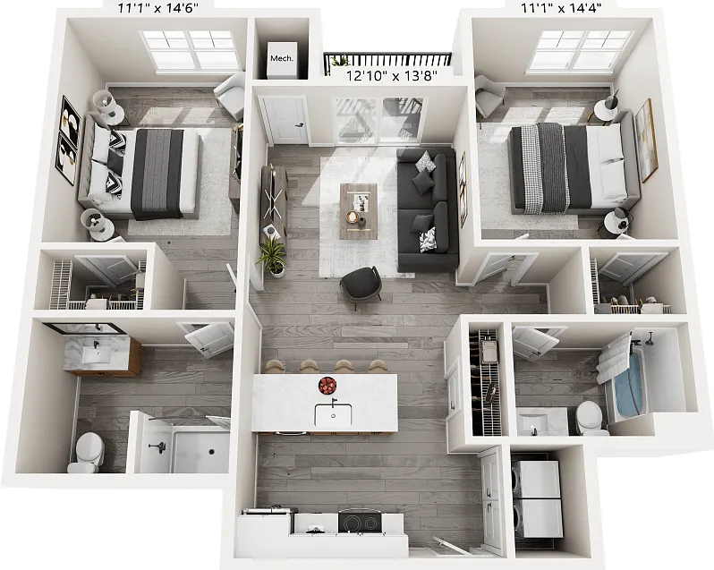 Floor plan The Haven