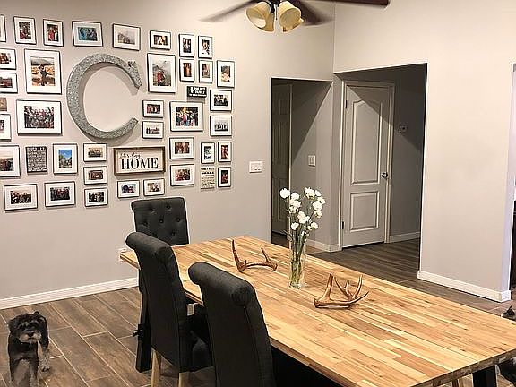 Dinning room to rooms