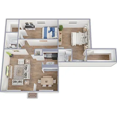 Floor plan B1