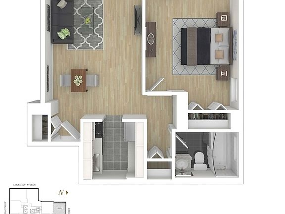 3rd image of 155 E 29th St APT 2E