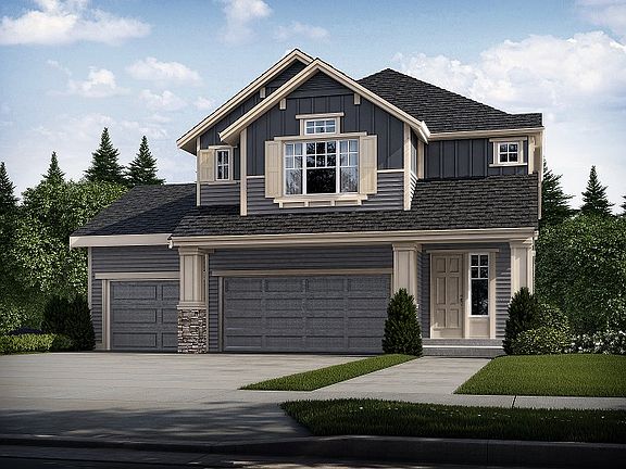 2916 sq.ft. plan with 3-car garage
