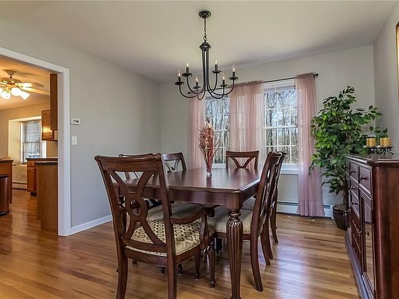 Formal dining room off the kitchen