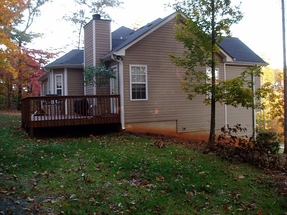 West side of the house.