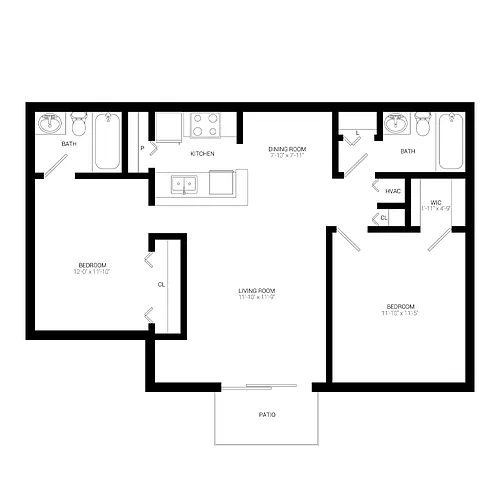 Floor plan Sycamore