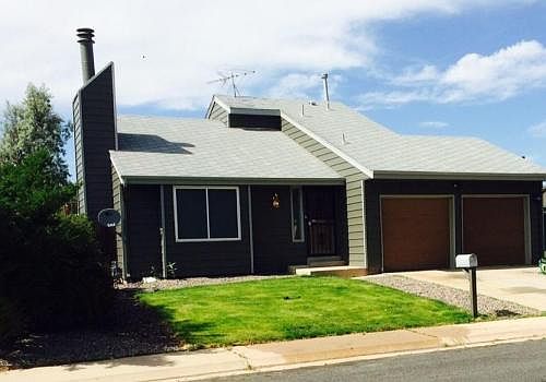 Front, new exterior paint