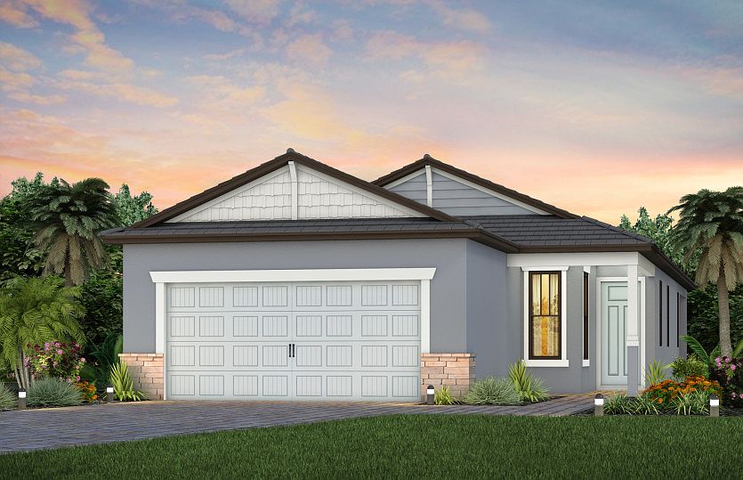 Exterior C1 with optional stone