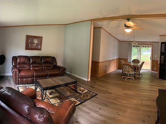 Open concept living/dining. 