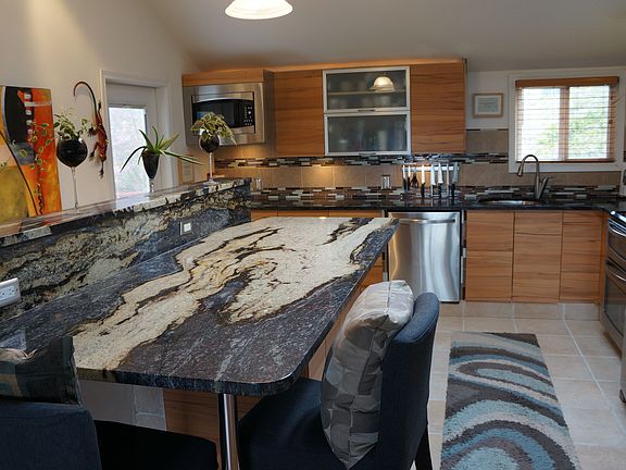 Imported granite slab.