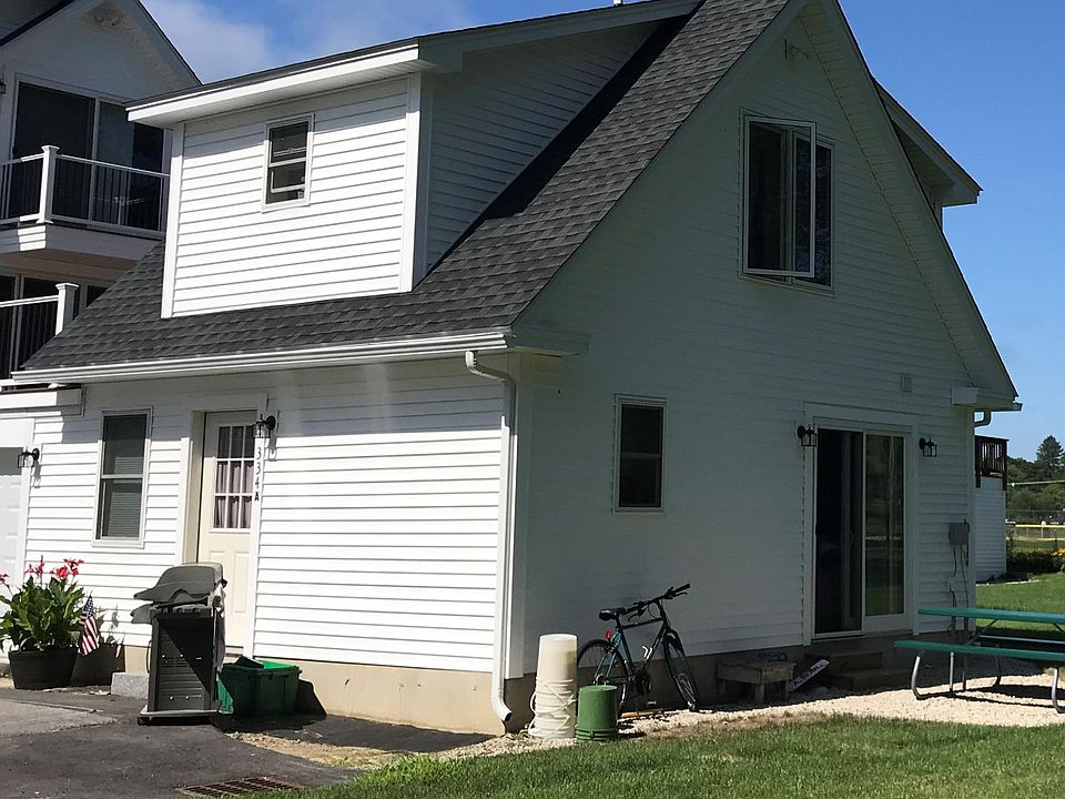 Front door and side sliding door