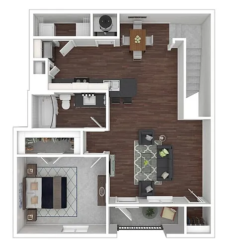 Floor plan Unit A2-UB