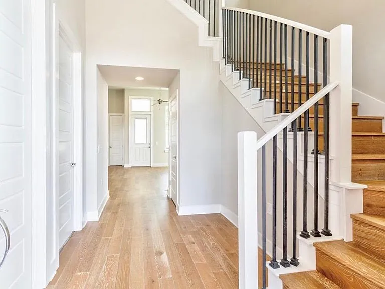 spacious entryway