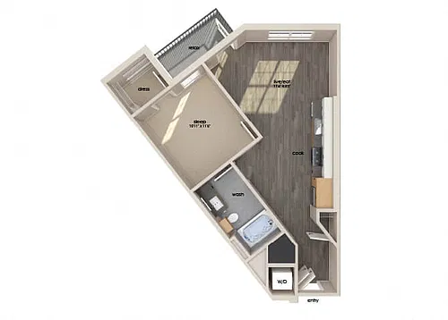 Floor plan A01