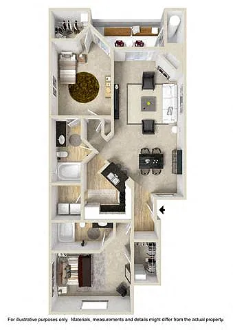 Floor plan Guadalahara Renovated