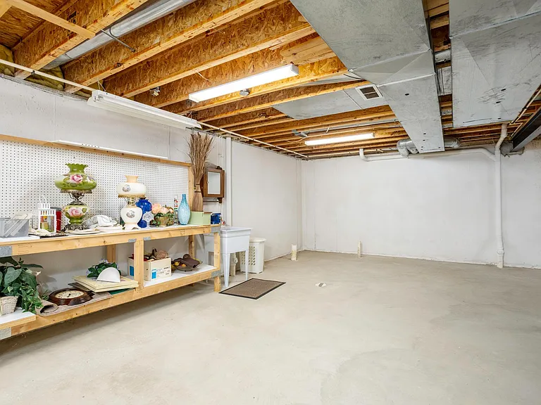 Unfinished basement