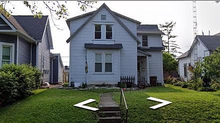 Front of house from Franklin St.