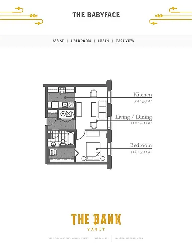 Floor plan The Babyface