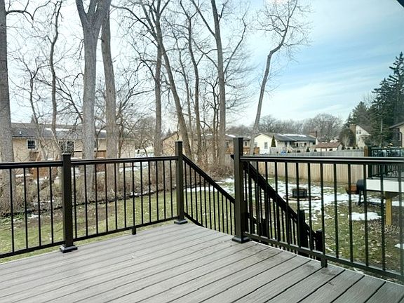 Shared backyard with private patio