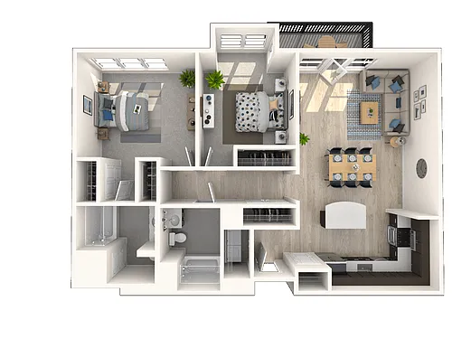 Floor plan B21R