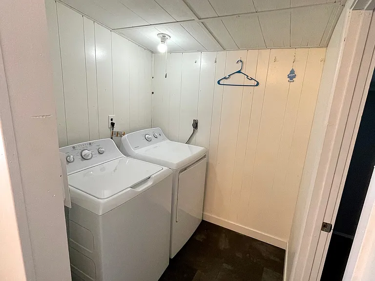 Washer and dryer in unit