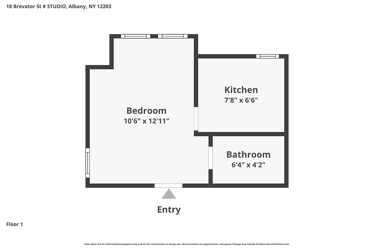 Floor plan STUDIO