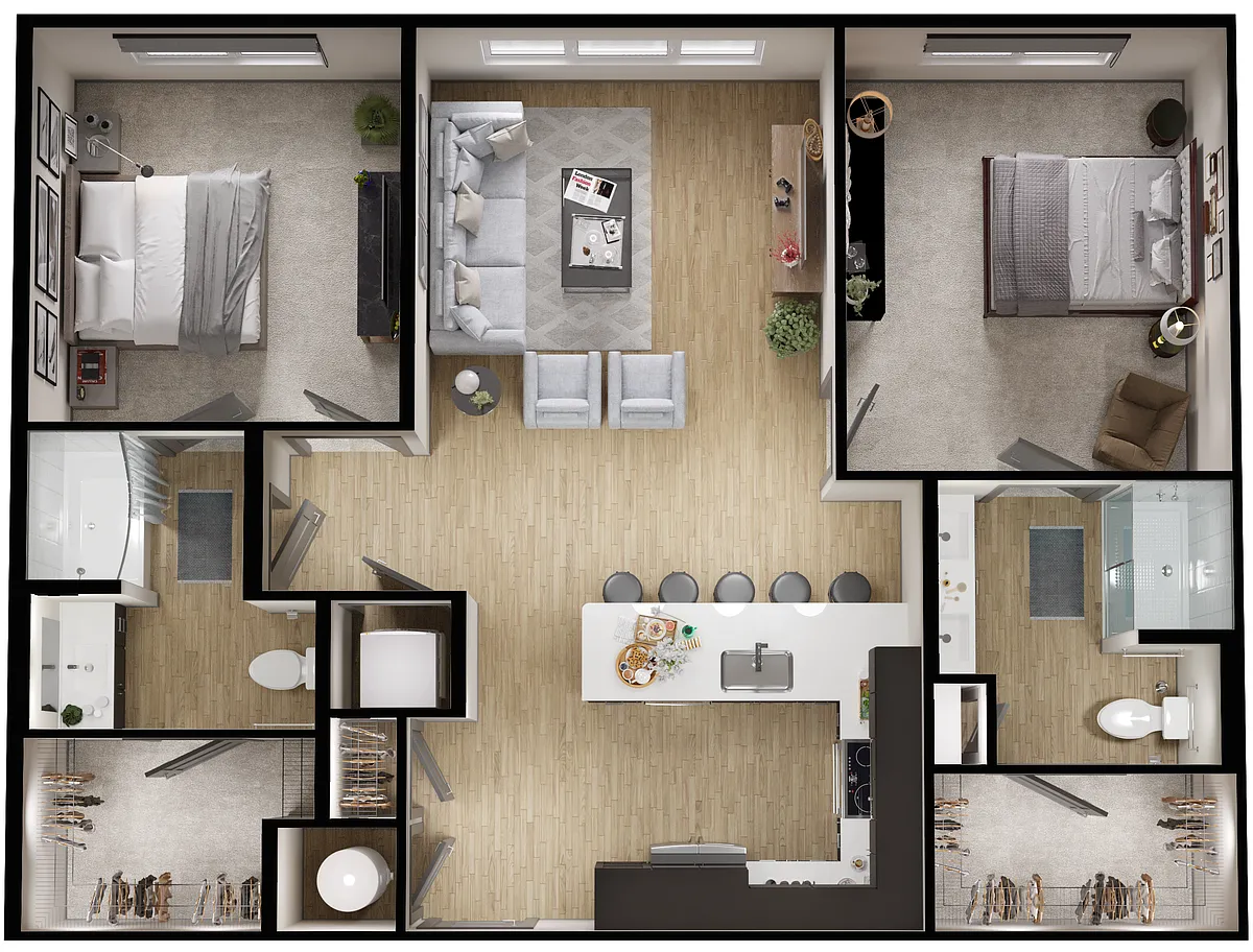 Floor plan B4
