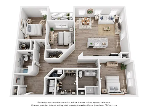Floor plan Brunswick