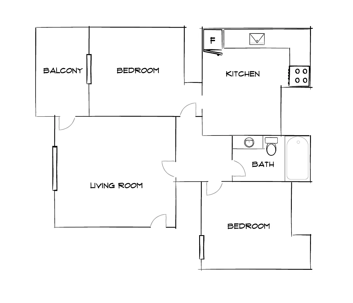 Floor plan Design 2A10
